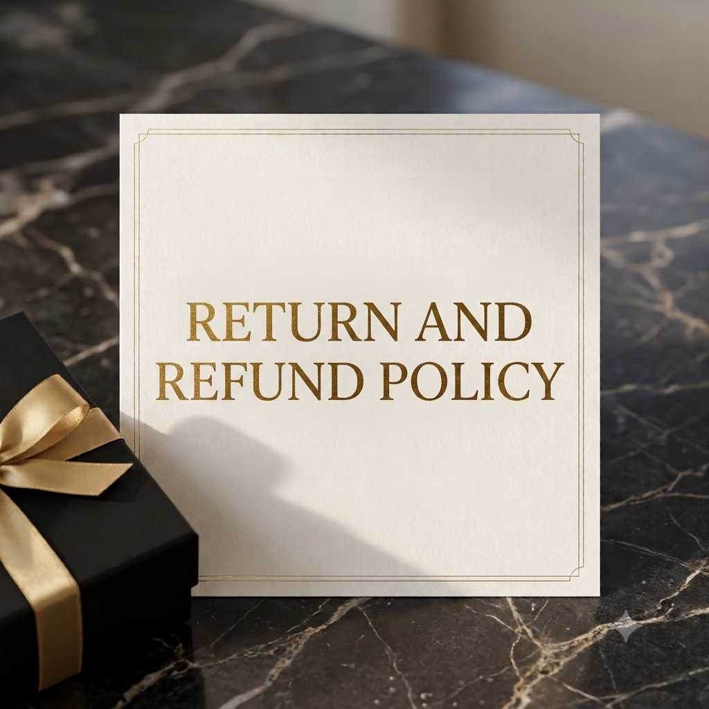 Return and refund policy