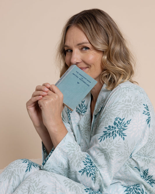 Organic Cotton Pyjama Set, Hedge and Flutter