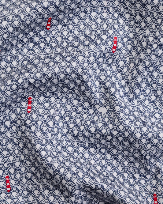 Organic Cotton Grey Pyjama Set, Port in a Storm
