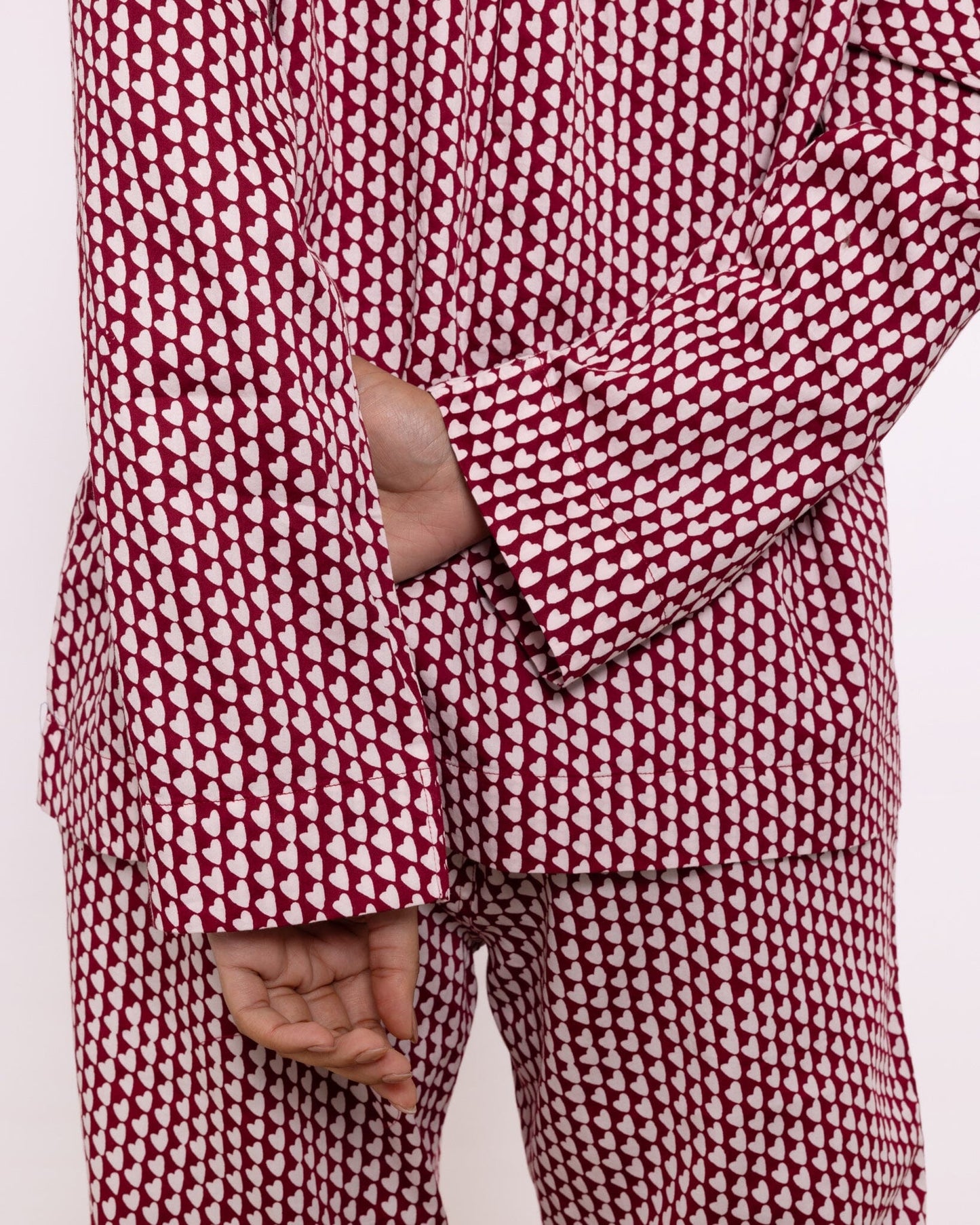 Organic Cotton Pink Pyjama Set, Hounds of Love