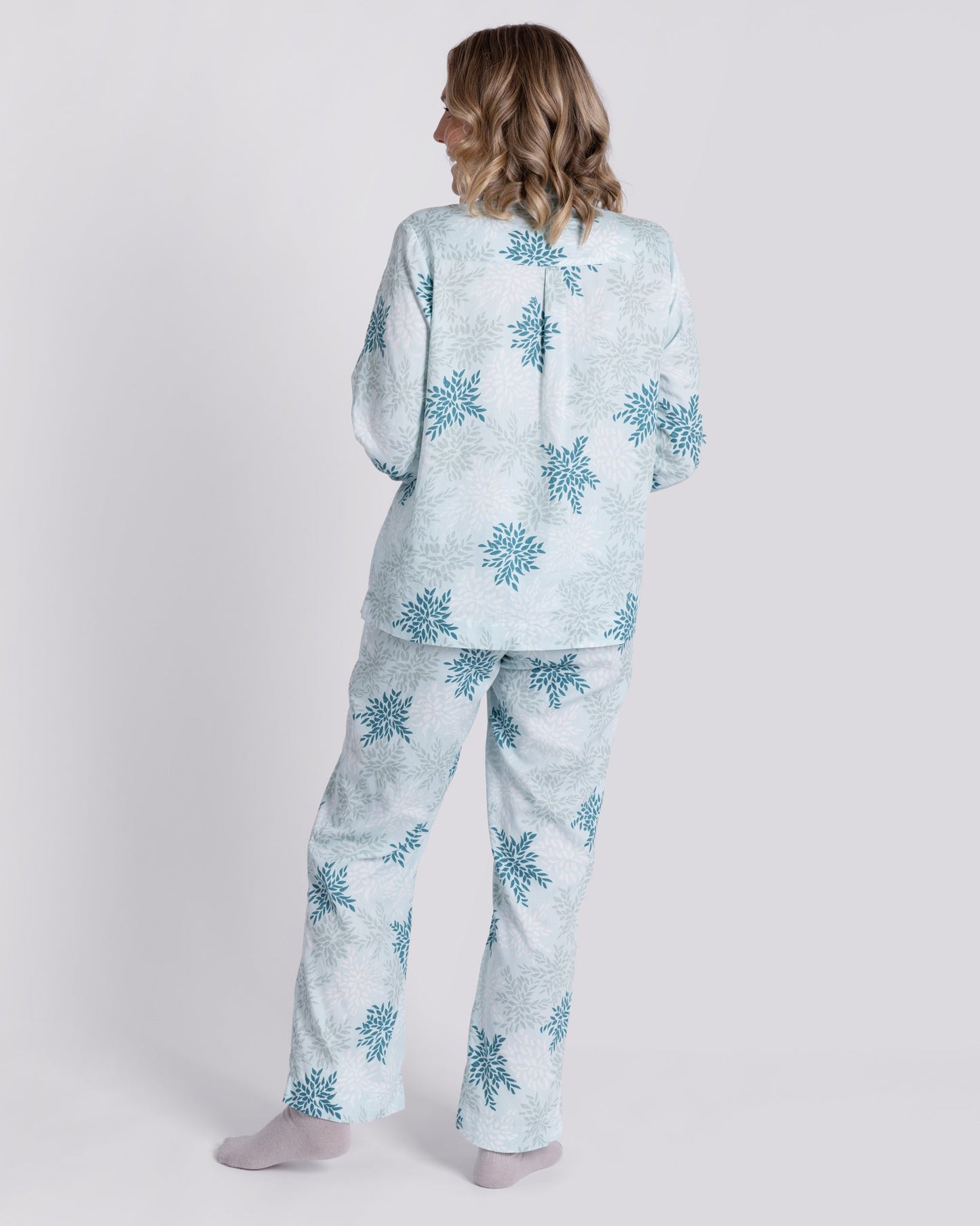 Organic Cotton Pyjama Set, Hedge and Flutter