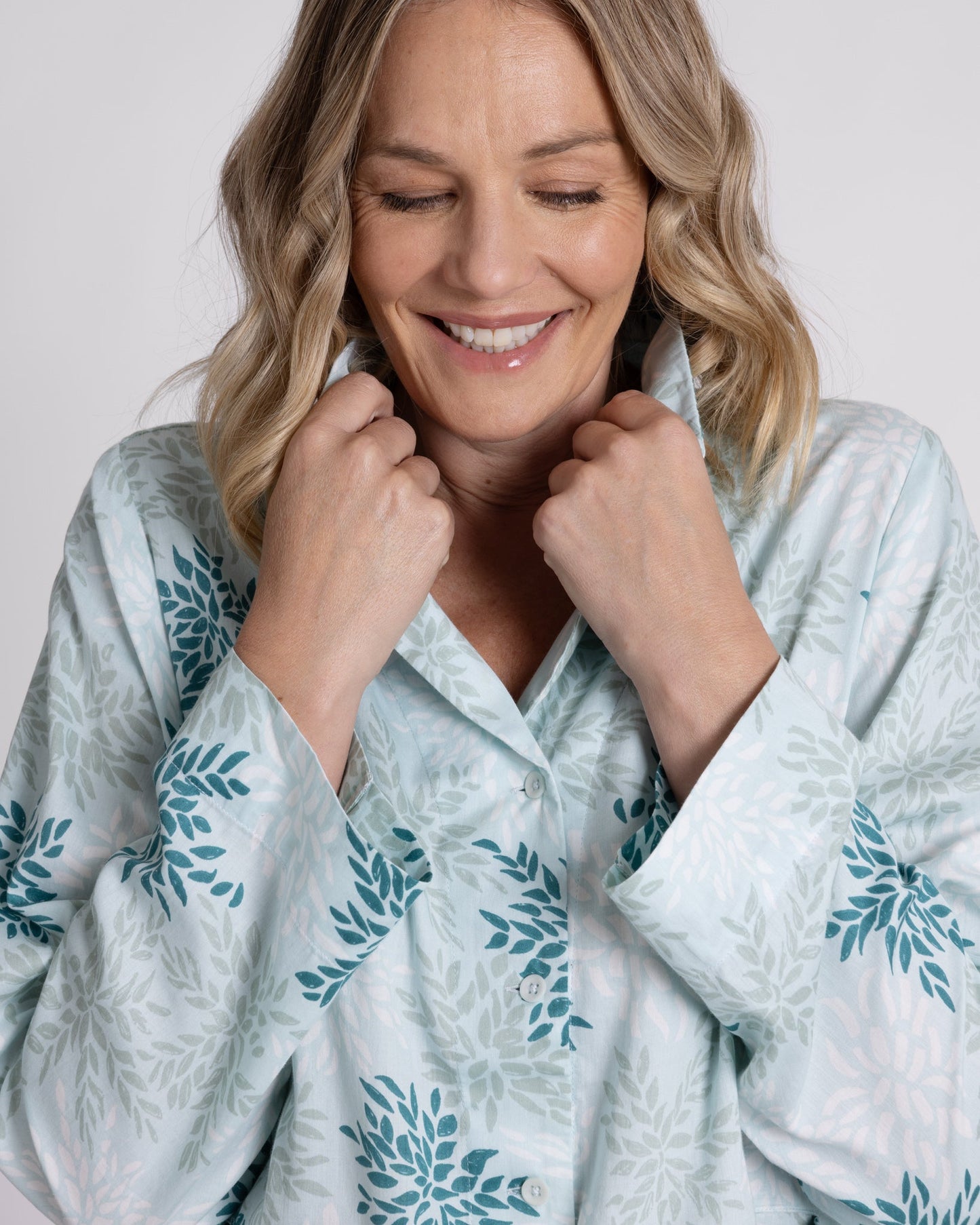 Organic Cotton Pyjama Set, Hedge and Flutter