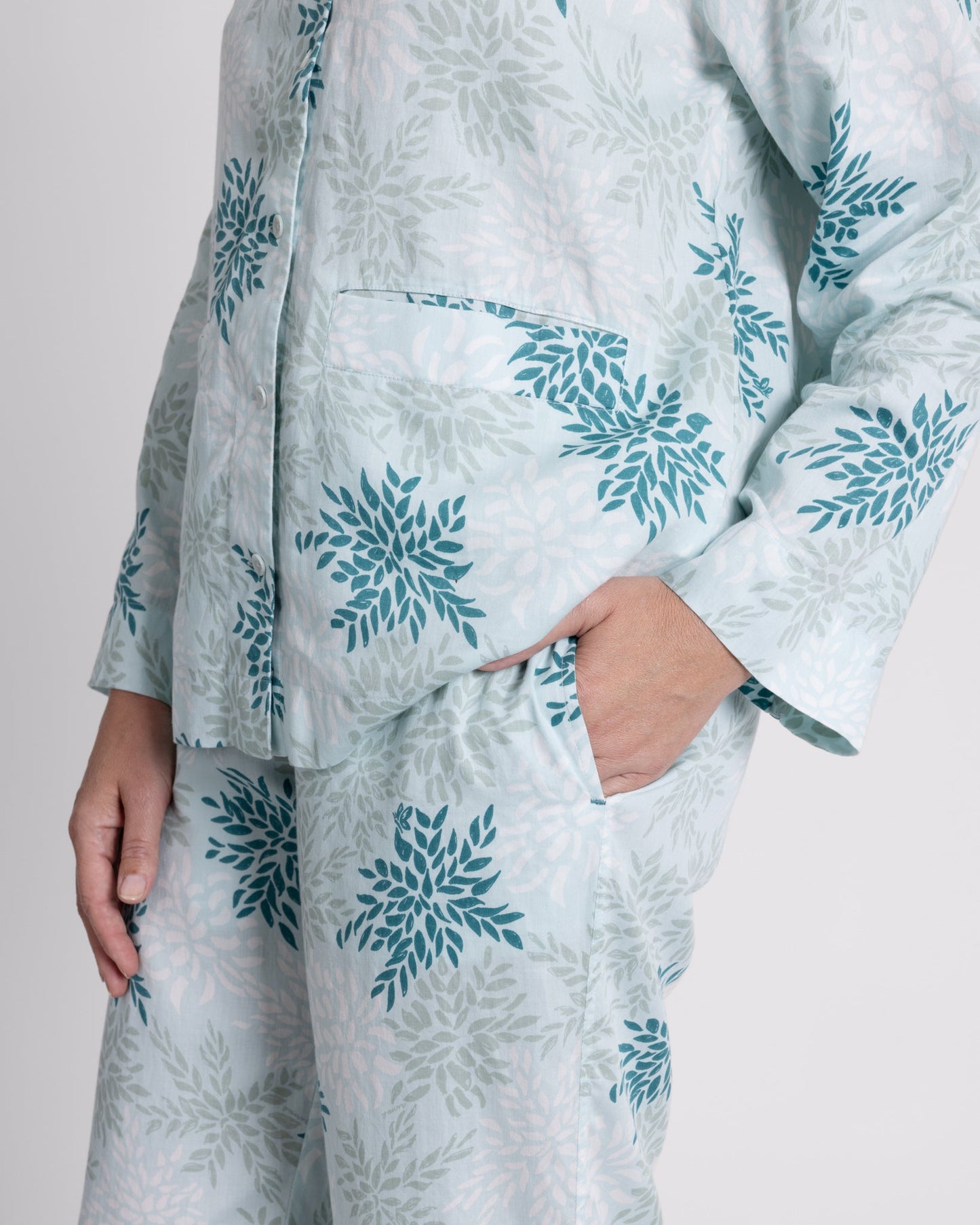 Organic Cotton Pyjama Set, Hedge and Flutter